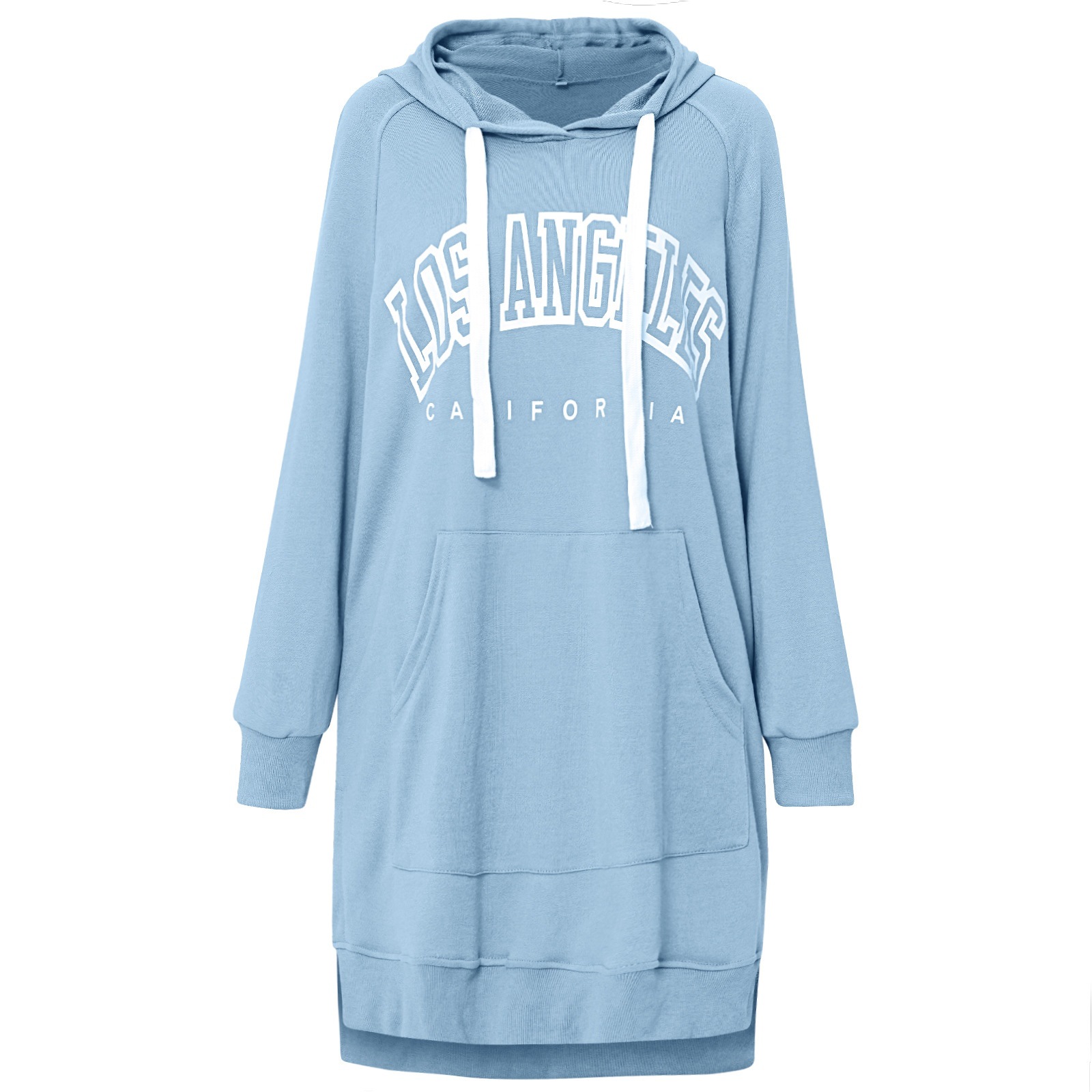 Alphabet print dress female