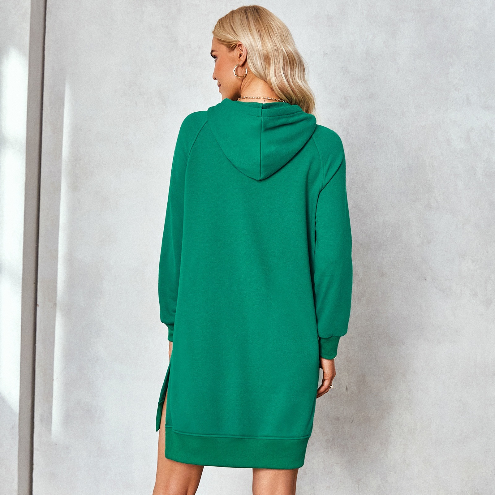 Alphabet print dress female