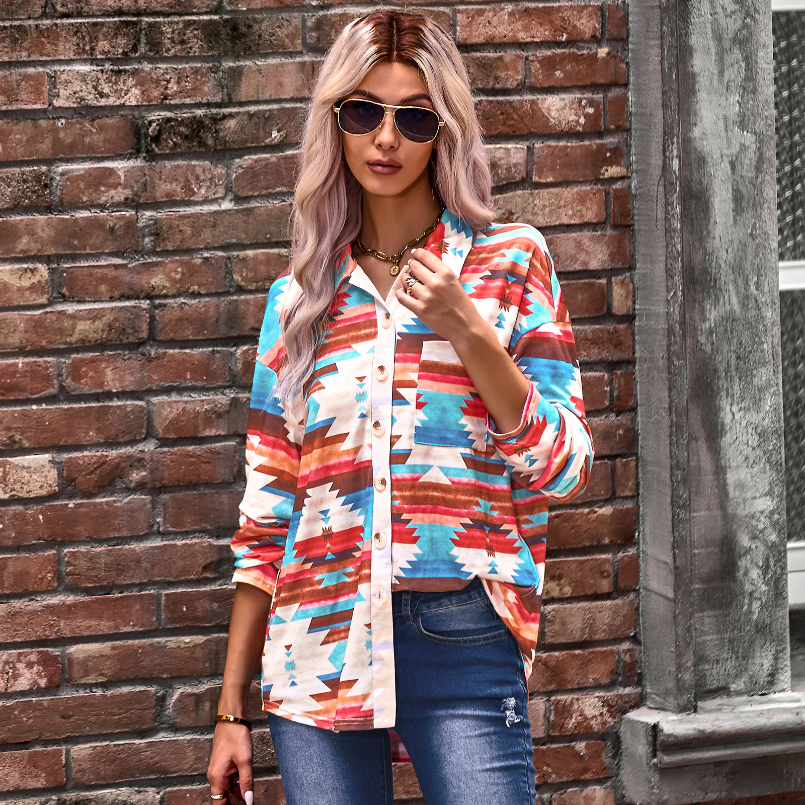 Blouse women's casual top