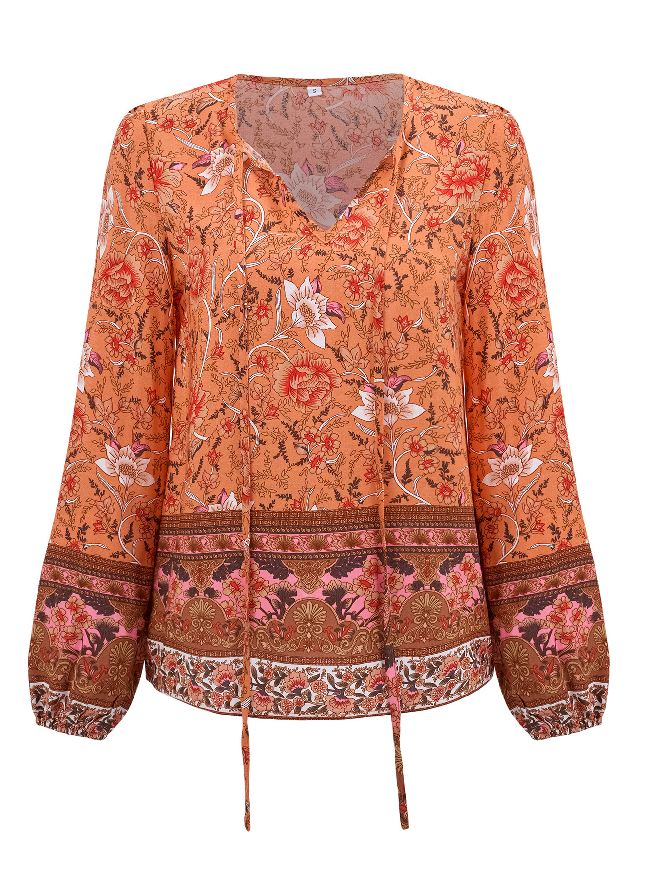 Casual loose shirt with everything