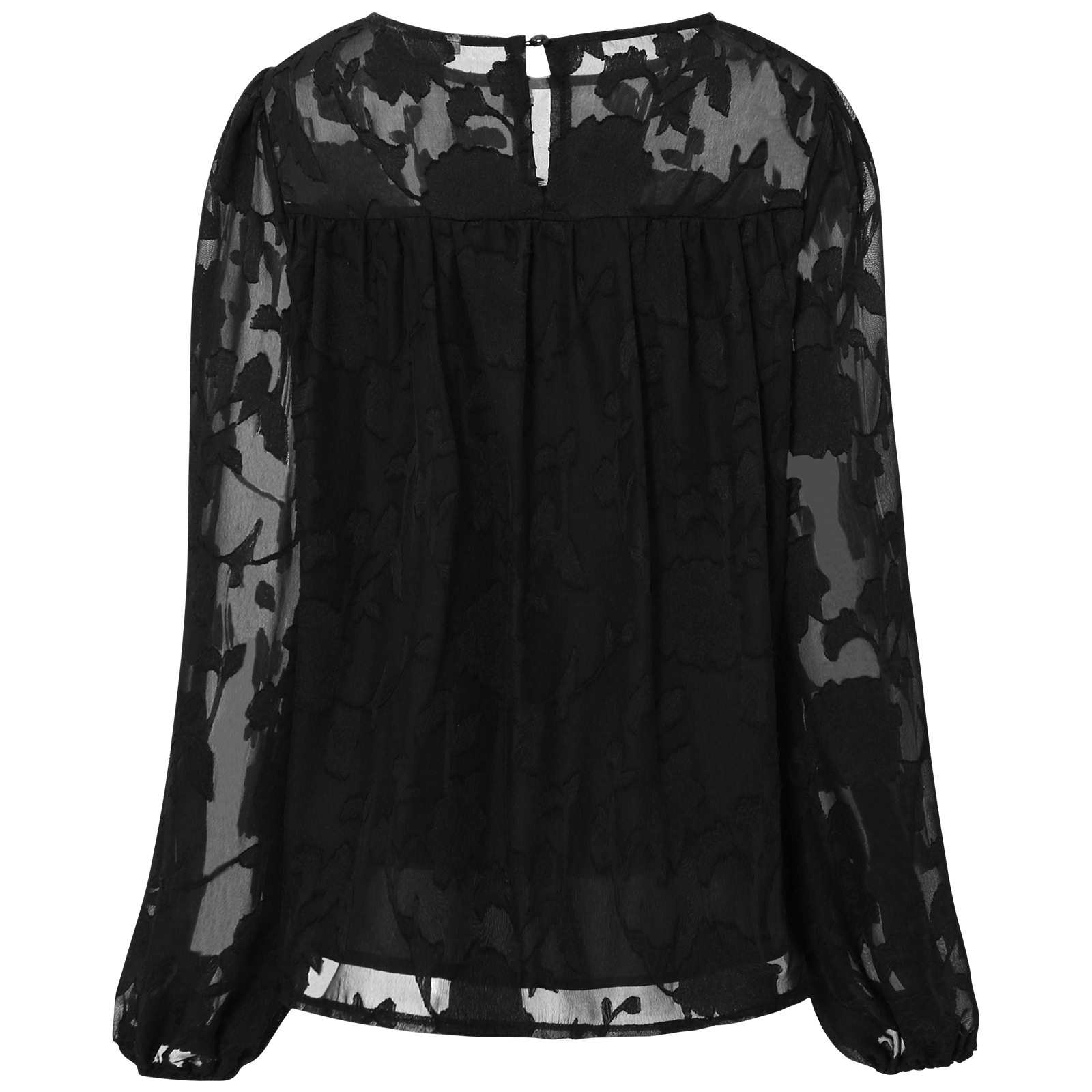 Women's loose chiffon shirt